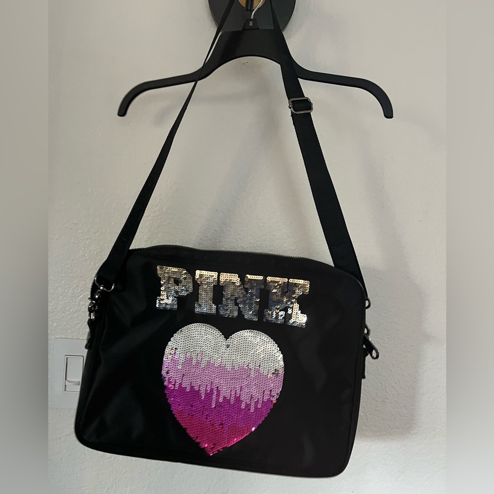 Victoria Secret PINK laptop over the shoulder bag